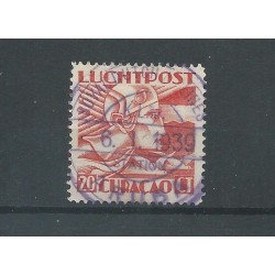 Curacao  LP6 met speciaal KLM stempel  VFU/gebr  CV ??? €