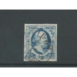Nederland 1 plt II-37 "LEIDEN-B"  VFU/gebr CV  100+ €