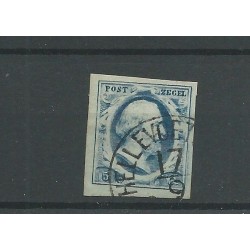Nederland 1 plt II-43 "HELLEVOETSLUIS-C"   VFU/gebr CV  100+ €