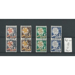Nederland  R98-101 Vertikale PAARTJES   LUXE VFU/gebr  CV 80+ €