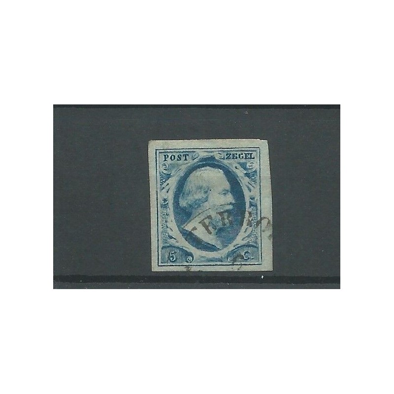 Nederland 1 plt II-63 "TERBORGH-B"  VFU/gebr CV  100+ €