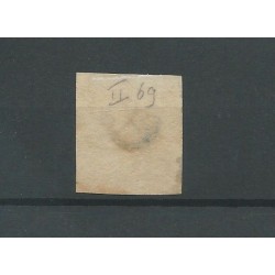 Nederland 1 plt II-69   VFU/gebr CV  100+ €