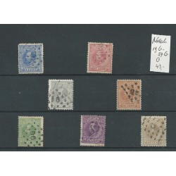 Nederland 19G-27G  13,5x13,25  gr.gt.  LUXE   VFU/gebr CV 43 €