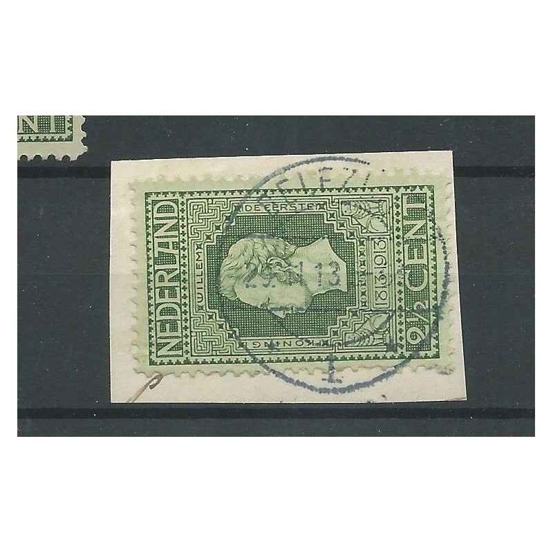Nederland 90 met "DELFZIJL 29-11-1913" FDC stempel VFU/gebr CV 50+ € Nederland 90 met "DELFZIJL 29-11-1913" FDC stempel VFU/gebr CV 50+ €