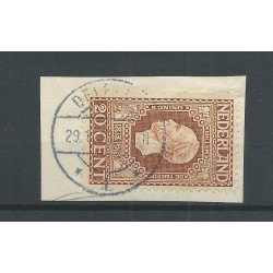 Nederland 95 met "DELFZIJL  29-11-1913" FDC stempel VFU/gebr CV  50+ €