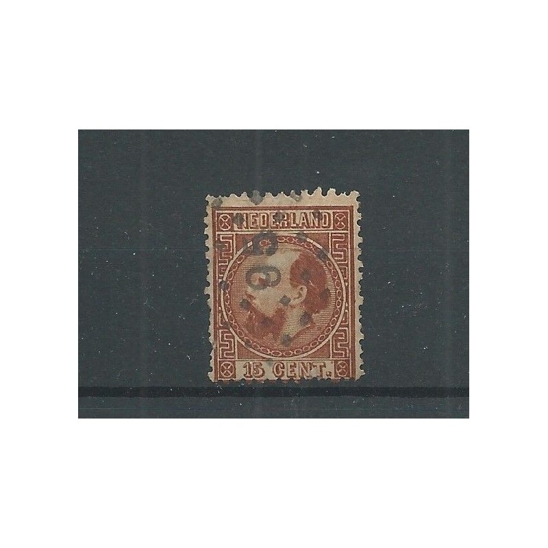 Nederland 9I met puntstempel 95 VFU/gebr CV 40 € Nederland 9I met puntstempel 95 VFU/gebr CV 40 €