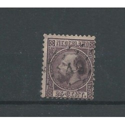 Nederland 11I-A met puntstempel 49   VFU/gebr  CV 145 €