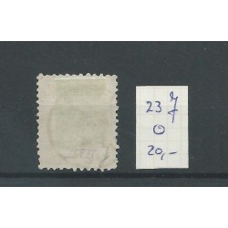 Nederland 23J met "LEIDEN 1884" kleinrond  VFU/gebr  CV 20+ €