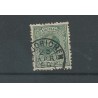 Nederland 25H  "WOUDRICHEM 1890" kleinrond VFU/gebr  CV 70 €