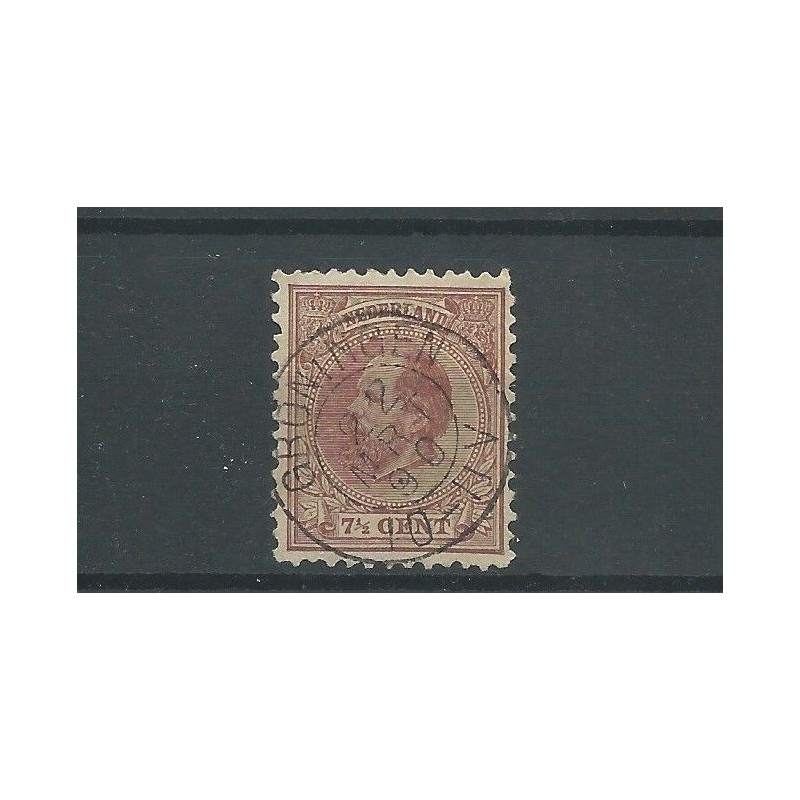 Nederland 22H met "GRONINGEN 1890" VFU/gebr CV 25 € Nederland 22H met "GRONINGEN 1890" VFU/gebr CV 25 €