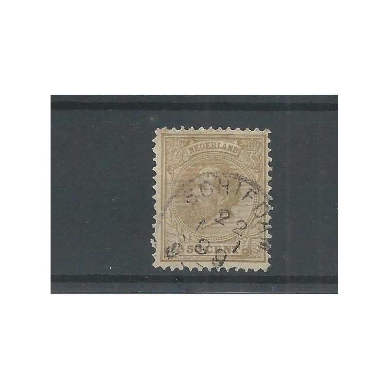Nederland 27H met "SCHIEDAM 1889" VFU/gebr CV 17 € Nederland 27H met "SCHIEDAM 1889" VFU/gebr CV 17 €