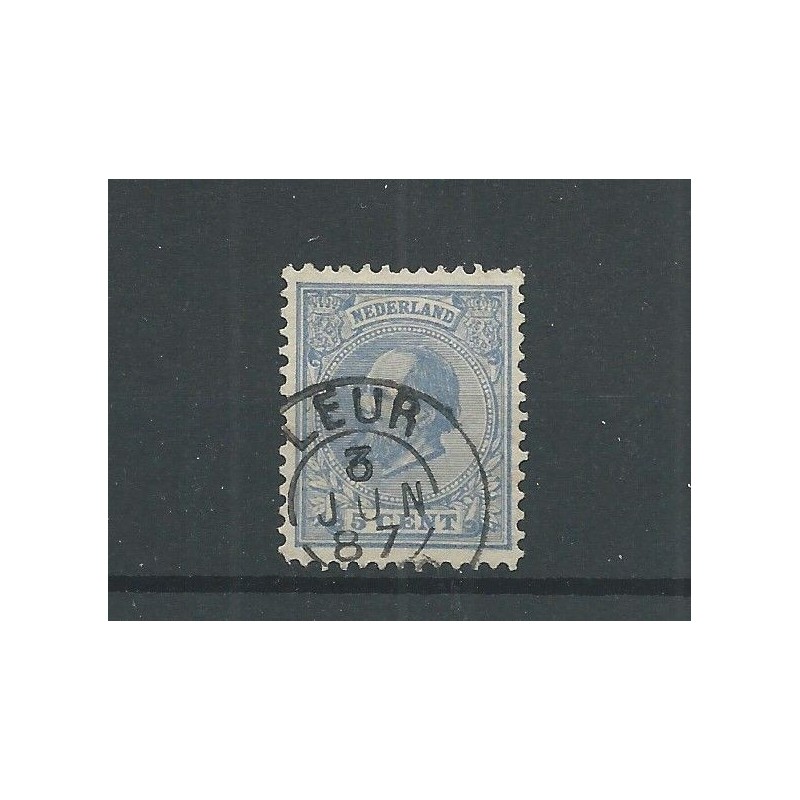 Nederland 19 met "LEUR 1887 " VFU/gebr CV 35 € Nederland 19 met "LEUR 1887 " VFU/gebr CV 35 €