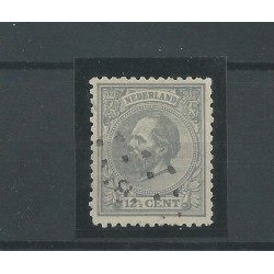 Nederland 22K met puntstempel 8 VFU/gebr  CV 73 €
