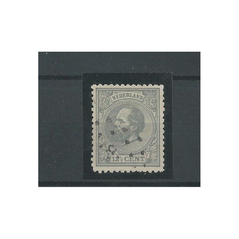 Nederland 22K met puntstempel 8 VFU/gebr CV 73 € Nederland 22K met puntstempel 8 VFU/gebr CV 73 €
