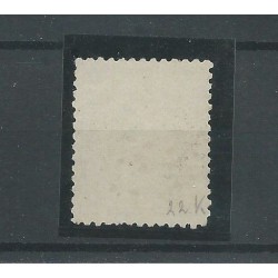 Nederland 22K met puntstempel 8 VFU/gebr  CV 73 €