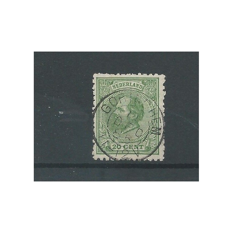 Nederland 24K met "GORINCHEM 1886" kleinrond VFU/gebr CV 10+ € Nederland 24K met "GORINCHEM 1886" kleinrond VFU/gebr CV 10+ €