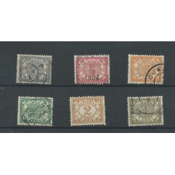 Curacao  29-34 CIJFER   LUXE  VFU/gebr  CV 30 €