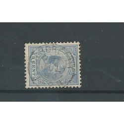 Nederland 35 met "DORDRECHT 1895" kleinrond  VFU/gebr  CV 3 €