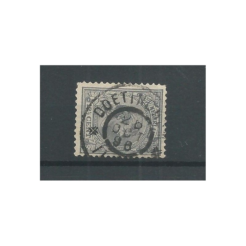 Nederland 38 met "DOETINCHEM 1896" grootrond VFU/gebr CV 5+ € Nederland 38 met "DOETINCHEM 1896" grootrond VFU/gebr CV 5+ €