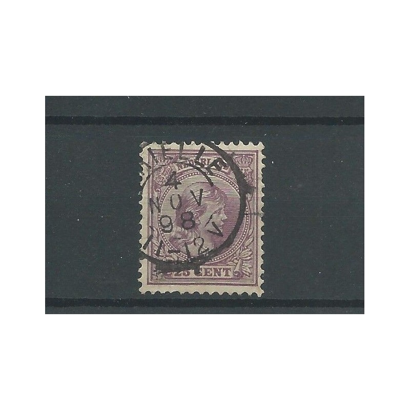 Nederland 42 met "BRIELLE 1898" kleinrond VFU/gebr CV 10+ € Nederland 42 met "BRIELLE 1898" kleinrond VFU/gebr CV 10+ €