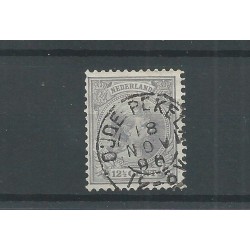 Nederland 38 met "OUDE PEKELA 1896" kleinrond  VFU/gebr  CV 7+ €