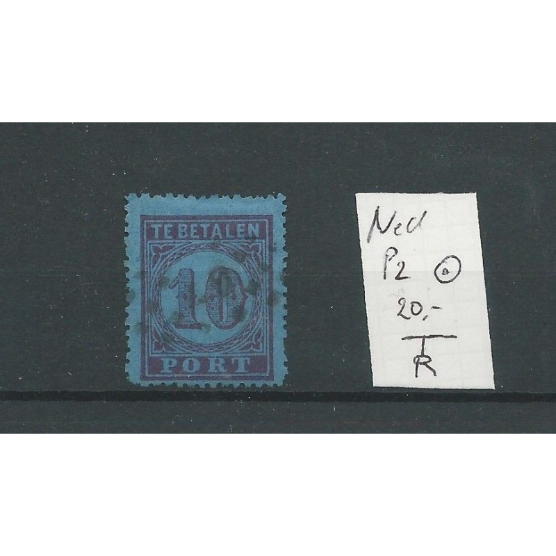 Nederland P1 met plaatfout VFU/gebr CV 20 € Nederland P1 met plaatfout VFU/gebr CV 20 €