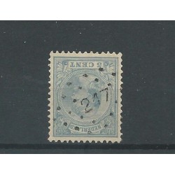 Nederland 35 met puntstempel 217   VFU/gebr  CV 30+ €