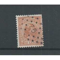 Nederland 39 met puntstempel  75  VFU/gebr  CV 30+ €