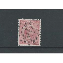 Nederland 37 met puntstempel  32 VFU/gebr  CV 20 €