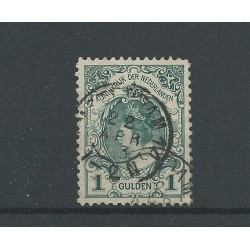 Nederland 77 met "AMSTERDAM-14 1903" kleinrond VFU/gebr  CV 10 €