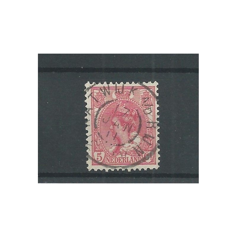 Nederland 60 met "KATWIJK A/D RIJN 1911" grootrond VFU/gebr CV 5 € Nederland 60 met "KATWIJK A/D RIJN 1911" grootrond VFU/gebr CV 5 €