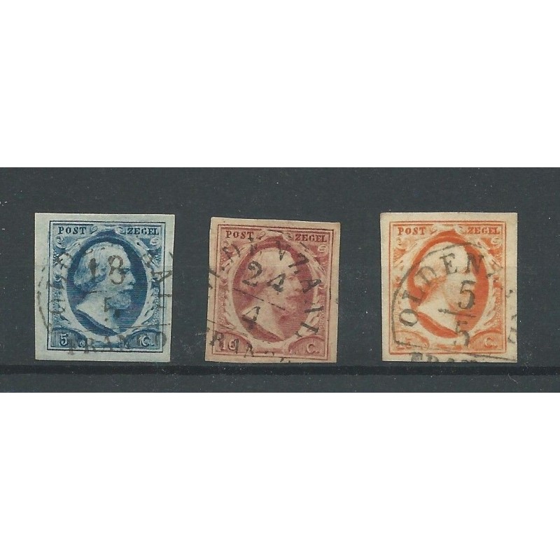 Nederland 1-3 met "OLDENZAAL-A" VFU/gebr CV 250 € +1050 Eysinga Nederland 1-3 met "OLDENZAAL-A" VFU/gebr CV 250 € +1050 Eysinga