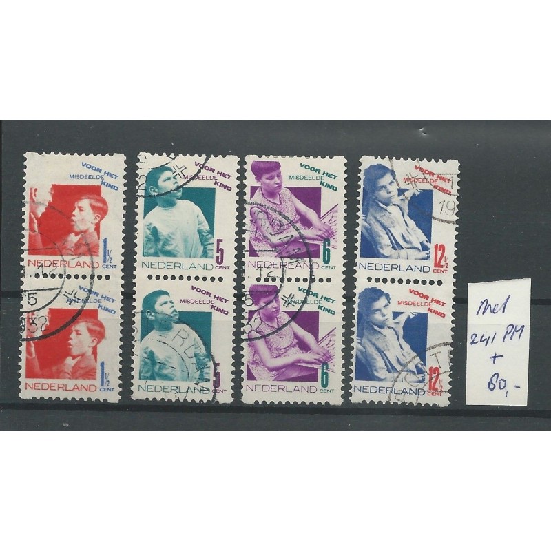 Nederland R90-93 paartje KIND1931 VFU/gebr CV 140 € Nederland R90-93 paartje KIND1931 VFU/gebr CV 140 €
