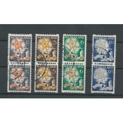 Nederland R98-101 paartjes KIND 1933 VFU/gebr  CV 82  €