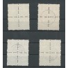 Nederland R82-85 Kind 1929 blokken van 4 VFU/gebr  CV 150 €