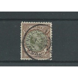 Nederland 46 met  "GRAVENHAGE-1" grootrond VFU/gebr  CV 50 €