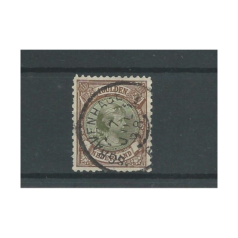 Nederland 46 met "GRAVENHAGE-1" grootrond VFU/gebr CV 50 € Nederland 46 met "GRAVENHAGE-1" grootrond VFU/gebr CV 50 €