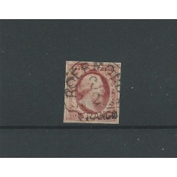 Nederland 2 met  "ROERMOND-C   2/2/1857"  VFU/gebr   CV 85 €