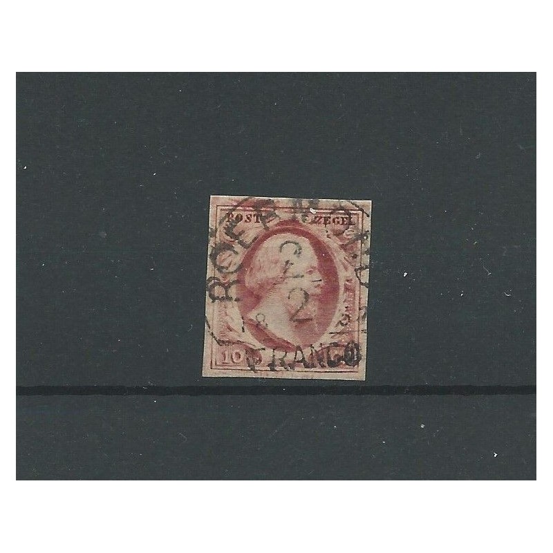 Nederland 2 met "ROERMOND-C 2/2/1857" VFU/gebr CV 85 € Nederland 2 met "ROERMOND-C 2/2/1857" VFU/gebr CV 85 €