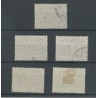 Nederland P31-34 met plaatfout 88P  VFU/gebr   CV 80 €
