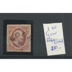 Nederland 2 met "GOOR halve cirkel"  VFU/gebr   CV 250 €