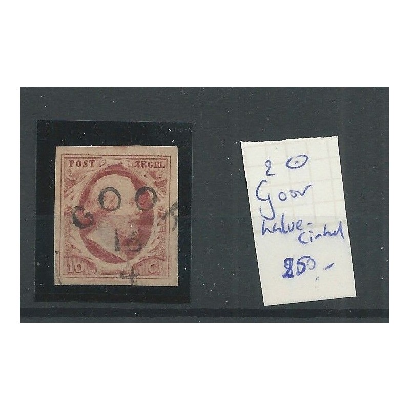 Nederland 2 met "GOOR halve cirkel" VFU/gebr CV 250 € Nederland 2 met "GOOR halve cirkel" VFU/gebr CV 250 €