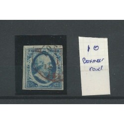 Nederland 1 met "BOXMEER-stempel" ?? VFU/gebr   CV 250 €