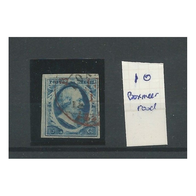 Nederland 1 met "BOXMEER-stempel" ?? VFU/gebr   CV 250 €