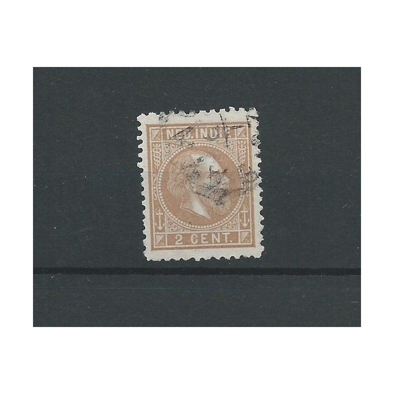 Ned. Indie 6G Willem III 1870 VFU/gebr CV 25 € Ned. Indie 6G Willem III 1870 VFU/gebr CV 25 €