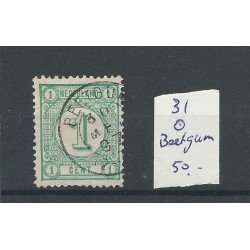 Nederland 31 met BEETGUM kleinrond VFU/gebr CV 55 €