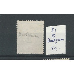 Nederland 31 met BEETGUM kleinrond VFU/gebr CV 55 €