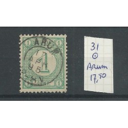 Nederland 31 met ARUM kleinrond VFU/gebr CV 17,5 €