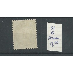 Nederland 31 met ARUM kleinrond VFU/gebr CV 17,5 €