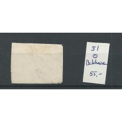 Nederland 51 met BAKHUIZEN kleinrond VFU/gebr CV 55 €